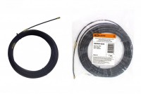 TDM Нейлоновая кабельная протяжка НКП диаметр 4мм длина 25м с наконечниками (черная) SQ0590-0025 фото