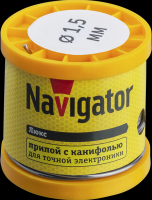 Navigator Припой 93 086 NEM-Pos02-61K-1.5-K200 (ПОС-61, катушка, 1.5 мм, 200 гр) 93086 фото