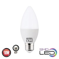 Horoz Electric 001-003-0010 Лампа светодиодная С37 10W 4200K E27 ULTRA-10 HRZ33002971 фото