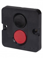 TDM Пост кнопочный ПКЕ 612 У3, красная и черная кнопки, IP40 SQ0742-0023 фото