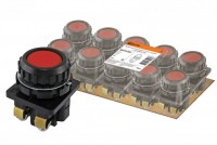 TDM Выключатель кнопочный КЕ 011-У2-исп.1 красный 2з 10A 660B IP40 SQ0753-0002 фото