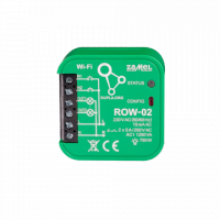 Zamel Supla ROW-02M - Управление освещением на 2 группы, WiFi модуль (2 канала, 16А) [DIN-рейка] ROW-02M фото