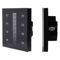 INTELLIGENT ARLIGHT Сенсорная панель DALI-901-11-ADDR-3SC-DIM-DT6-IN Black (BUS) (INTELLIGENT ARLIGHT, IP20 Пластик, 3 года) 037189 фото