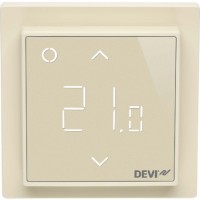 Devi Smart Терморегулятор интеллектуальный с Wi-Fi, бежевый, 16А 140F1142 фото