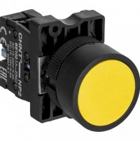 CHINT Кнопка управления NP2-EA52 без подсветки желтая 1НЗ, IP40 (R) 575555 фото