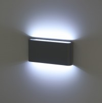 ЭРА Декоративная подсветка ЭРА WL41 GR светодиодная 10Вт 3500К серый IP54 для интерьера, фасадов зданий Б0054418 фото