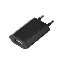 Сетевое зарядное устройство для iPhone/iPad USB, 5V, 1 A, черное Rexant 16-0272 фото