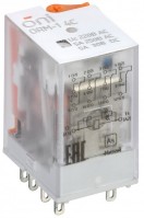 IEK ONI Реле интерфейсное ORM-1 4C 220В AC с LED и тест. кнопкой ORM-1-4C-AC220V-L-B фото
