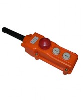 Электротехник ПКТ-20Б У2, 5А, IP54, кнопка БЛОКИРОВКА с фиксацией (красная), вверх, вниз, пост кнопочный  (ЭТ) ET512631 фото
