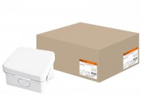 TDM Распаячная коробка ОП 65х65х50мм, крышка, IP54, 4вх. инд. штрихкод SQ1401-0511 фото