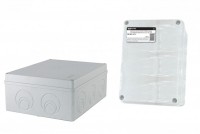 TDM Распаячная коробка ОП 240х195х90мм, крышка, IP55, кабельные ввода d28-3 шт., d37-2 шт., SQ1401-1272 фото