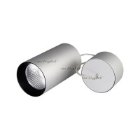 Arlight Светильник подвесной SP-POLO-R85-2-15W Day White 40deg (Silver, Black Ring) (IP20 Металл, 3 года) 022966 фото