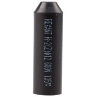 Термоусаживаемый колпак, капа 12,0 / 5,0 мм черный Rexant 48-1012 фото