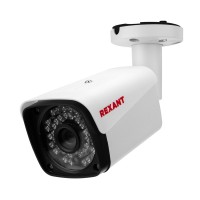 Цилиндрическая уличная камера AHD 2.0 Мп Full HD 1920x1080 (1080P), объектив 3.6 мм, ИК до 30 м Rexant 45-0139 фото