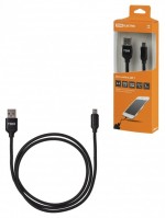 TDM Дата-кабель, ДК 7, USB - micro USB, 1 м, тканевая оплетка, черный, SQ1810-0307 фото
