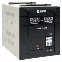 Стабилизатор напряжения электронный напольного исполнения TITAN -ТF-3000 EKF stab-TF-3000 фото