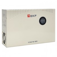 Стабилизатор напряжения электронный с возможностью настенного монтажа TITAN -TW-5000 EKF stab-TW-5000 фото