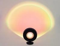 Ambrella Атмосферная светодиодная настольная лампа с пультом DE8383 BK черный LED RGB 3W (ПДУ RGB) DE8383 фото