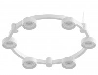 Ambrella Корпус светильника Techno Ring подвесной для насадок Ø85мм C9231/6 SWH белый песок D550*70.5mm GX53/6 C9231 фото