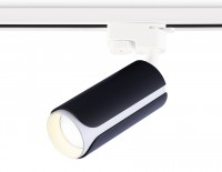 Ambrella Трековый однофазный светильник со сменной лампой GL5155 BK/WH черный/белый GU10 D58*130 GL5155 фото