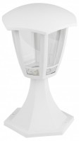 ЭРА Садово-парковый светильник ЭРА ДТУ 07-8-003 Валенсия 1 белый 6 гранный напольный IP44 светодиодный 8Вт 6500K Б0057518 фото