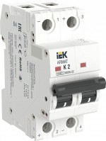 IEK ARMAT Автоматический выключатель M06N-DC 2P K 2А AR-M06N-2-K002DC фото