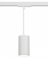 ЭРА Трековый светильник однофазный ЭРА TR45 - GU10 S WH подвесной 52*100 под лампу MR16 белый Б0054181 фото