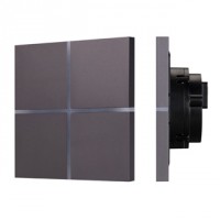Arlight INTELLIGENT ARLIGHT Сенсорная панель KNX-304-13-IN Grey (BUS, Frameless) (IARL, IP20 Металл, 2 года) 038309 фото