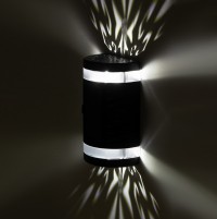 ЭРА ERAFS012-11 ЭРА Фасадная подсветка Кружево на солнечной батарее, 2 LED, 9*16*15,1 см Б0057598 фото