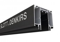 Denkirs TR2014-BK Профиль-трек SLOTT for DENKIRS SMART, для натяжных потолков, 2 м, алюминий, черный TR2014-BK фото