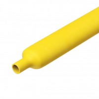 DKC Самозатухающая термоусаживаемая трубка 12/4 мм желтый 3:1 TN3PC301120Y фото