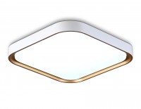 Ambrella Потолочный светодиодный светильник FZ1259 WH/GD белый/золото 27W 5000K 350*350*60 (Без ПДУ) FZ1259 фото