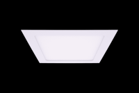 Светильник светодиодный потолочный встраиваемый PL, Белый, Пластик + алюминий, Теплый белый (2700-3000K), 18Вт, IP20 00-00002418 фото