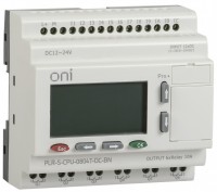 IEK ONI Логическое реле PLR-S. CPU0804(T) 24В DC с экраном PLR-S-CPU-0804T-DC-BN фото