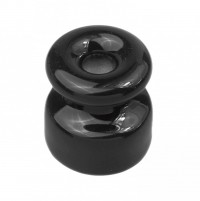 Bironi Ришелье керамика чёрный изолятор 50шт/уп R1-551-03-50 фото