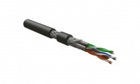 Hyperline ISFTP4-C6-P23/7-SHF2-BK (500 м) Кабель для сетей Industrial Ethernet, категория 6, 4x2x23 AWG, многопроволочные жилы (patch), S/FTP, SHF2, ч 444079 фото