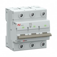 EKF AVERES Выключатель автоматический AV-125 3P 100A (C) 10kA mcb125-3-100C-av фото