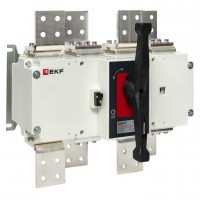 EKF Рубильник-выключатель 2000A 4P c рукояткой управления для прямой установки PowerSwitch psds-2000-4 фото