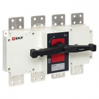 EKF Рубильник-выключатель 1600A 4P c рукояткой управления для прямой установки PowerSwitch psds-1600-4 фото