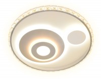 Ambrella Потолочный светодиодный светильник с пультом FA244 WH белый 105W D500*75 (ПДУ РАДИО 2.4) FA244 фото