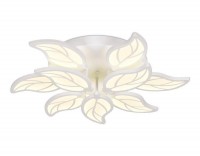 Ambrella Потолочный светодиодный светильник с пультом FA460/6+3 WH белый 135W 670*590*120 (ПДУ РАДИО 2.4) FA460 фото