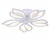 Ambrella Потолочный светодиодный светильник с пультом FA543/5 WH белый 104W 580*560*80 (ПДУ РАДИО 2.4) FA543 фото