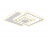 Ambrella Потолочный светодиодный светильник с хрусталем FA261 WH белый 112W 540*540*80 (ПДУ РАДИО 2.4) FA261 фото