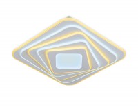Ambrella Потолочный светодиодный светильник с пультом FA816 WH белый 82W 500*500*80 (ПДУ РАДИО 2.4) FA816 фото