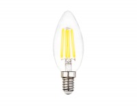 Ambrella Светодиодная лампа Filament LED C37-F 6W E14 4200K (60W) 220-240V 202115 фото