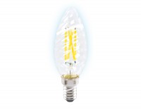 Ambrella Светодиодная лампа Лампа Filament LED C35 6W E14 6400K (50W) 220-240V 202126 фото