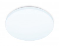 Ambrella Потолочный светодиодный светильник FZ1008 WH белый 16W 6400K D230*55 (Без ПДУ) FZ1008 фото