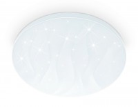 Ambrella Потолочный светодиодный светильник FZ1014 WH белый 30W 6400K D370*55 (Без ПДУ) FZ1014 фото
