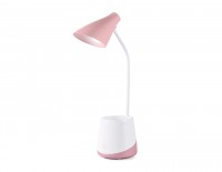 Ambrella Светильник светодиодный настольный DE565 PI/WH розовый/белый LED 3000-6000K 5W DE565 фото
