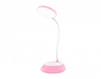 Ambrella Светильник светодиодный настольный DE603 PI/WH розовый/белый LED 2800-6500K 5W DE603 фото